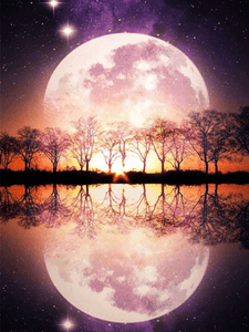 Beautiful Moon View
