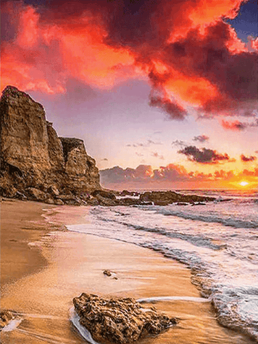 Sunset and The Beach