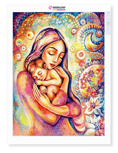Mother and Child - Diamond Painting FULL