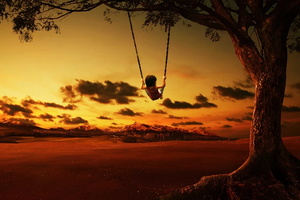 Childhood Tree Swing