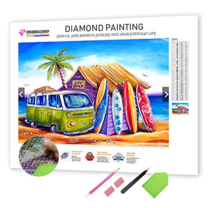Diamond Painting - Trip to The Beach