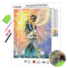 Load image into Gallery viewer, Mermaid Princess and Angel Man