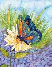 Load image into Gallery viewer, Butterfly and Flower