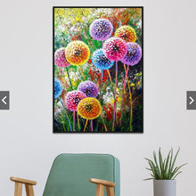 Load image into Gallery viewer, Diamond Painting Dandelion Mosaic