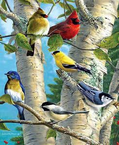 Birds On Tree