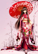 Load image into Gallery viewer, Red Kimono