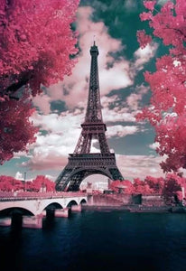 Pink Parisian Trees